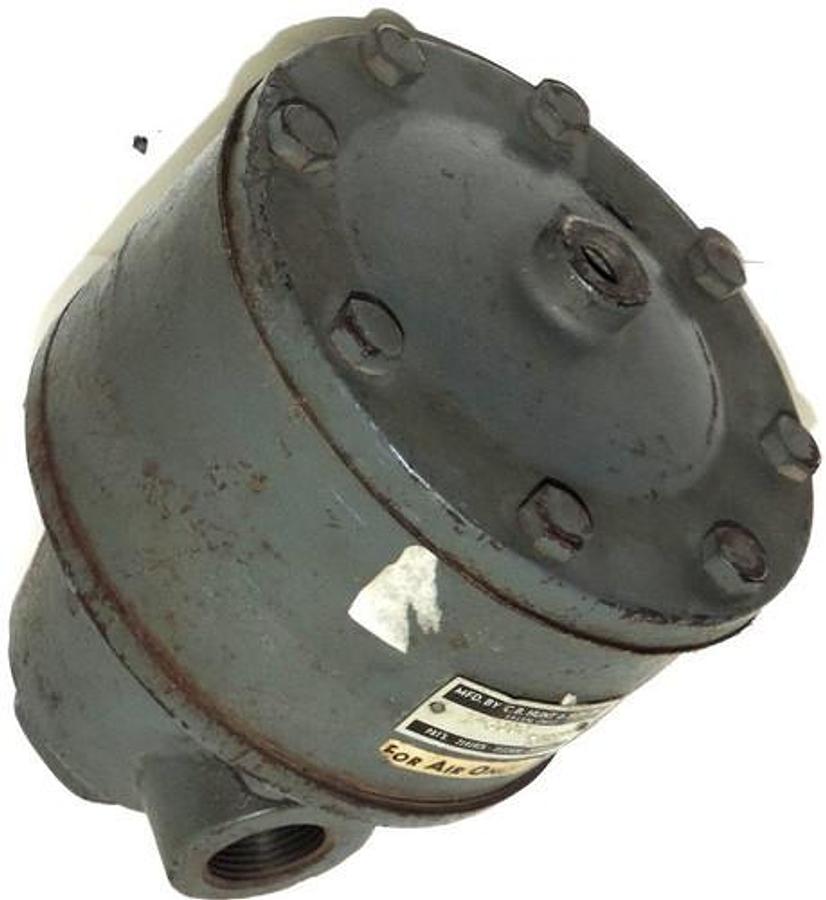 Used C.B. HUNT & SONS 6000 1" DIRECT ACTING AIR REGULATOR 3-PORT
