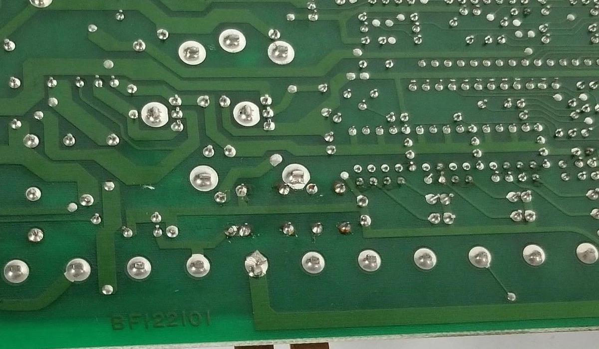 Used GENERAL ELECTRIC CF12101ABG01 CONTROL BOARD BF122101 , DT-DV