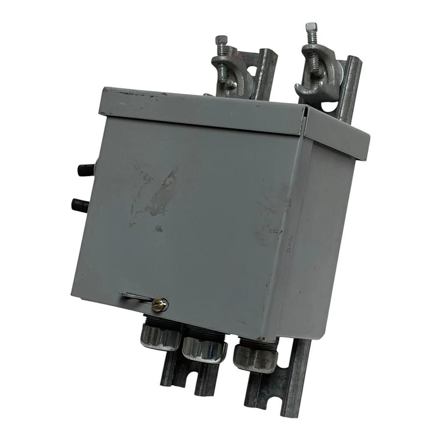 Used Wiegmann RSC060604 NEMA 3R Electrical Junction Box with Unistrut Mount