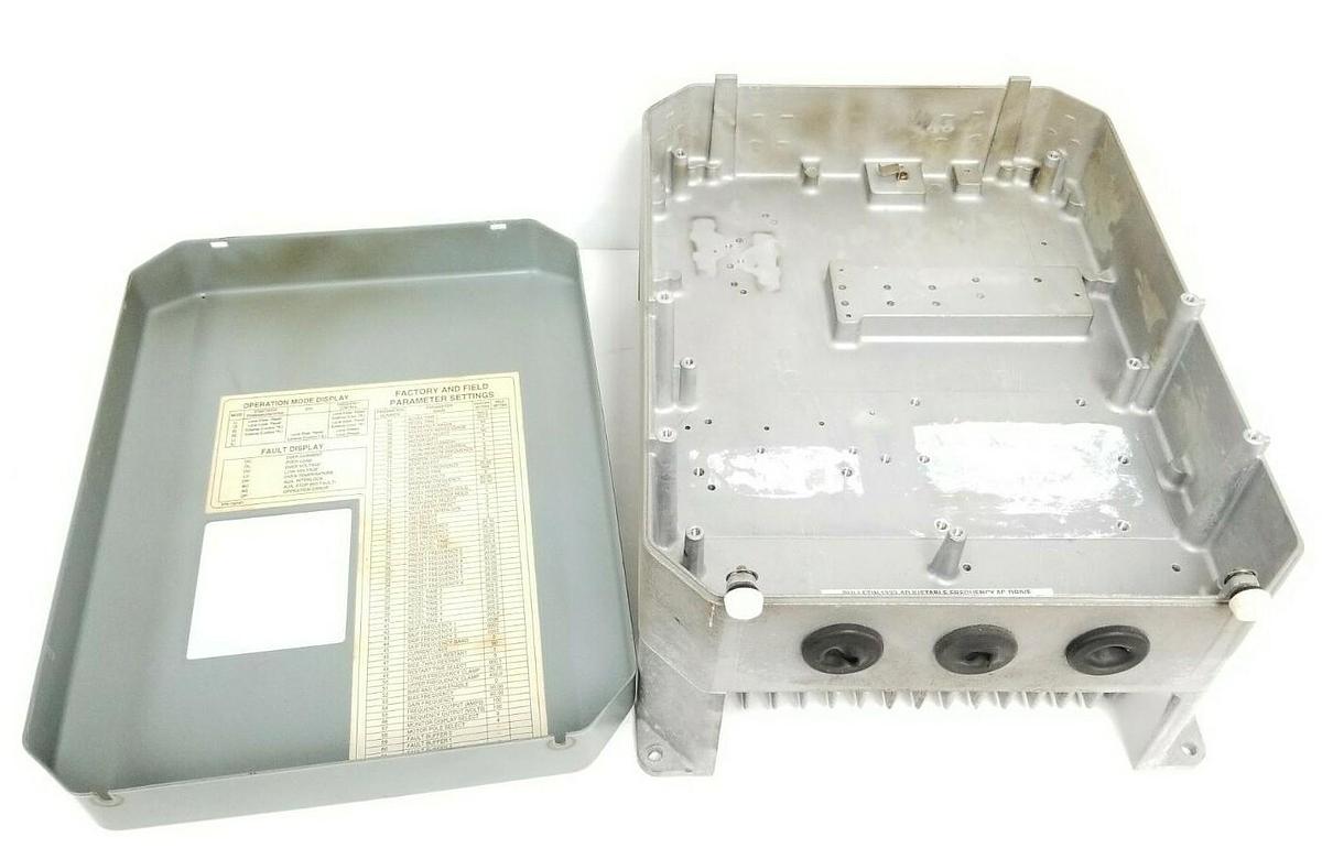 Used ALLEN BRADLEY 1333-BAB DRIVE HOUSING FRONT COVER & HEATSINK A4-2.2KW SER. D