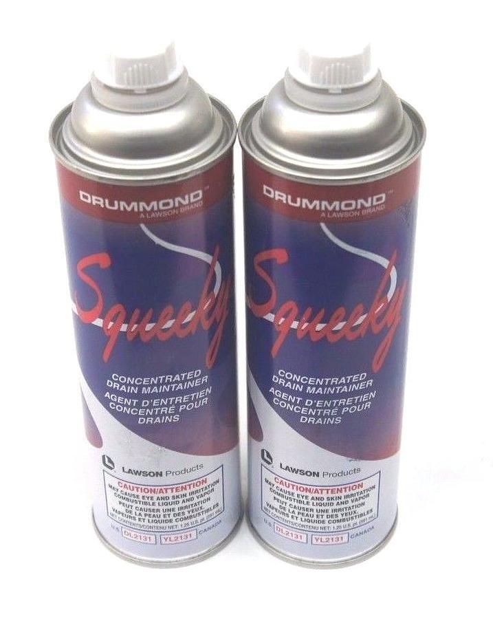 Used LOT OF 2 NEW LAWSON PRODUCTS DL2131 SQUEEKY CONCENTRATED DRAIN MAINTAINER 591 ML