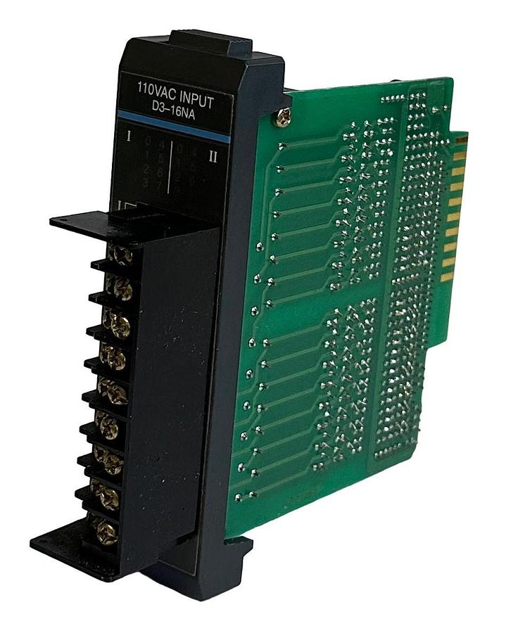 Used AUTOMATION DIRECT D3-16NA / D316NA DIRECT LOGIC 305 16-PT INPUT MODULE 110VAC