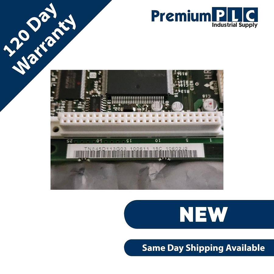 Used NEW MITSUBISHI HR113 / FCU6-HR113 MELDAS MAIN CPU PCB MAT. A68113, BN638A168G53C