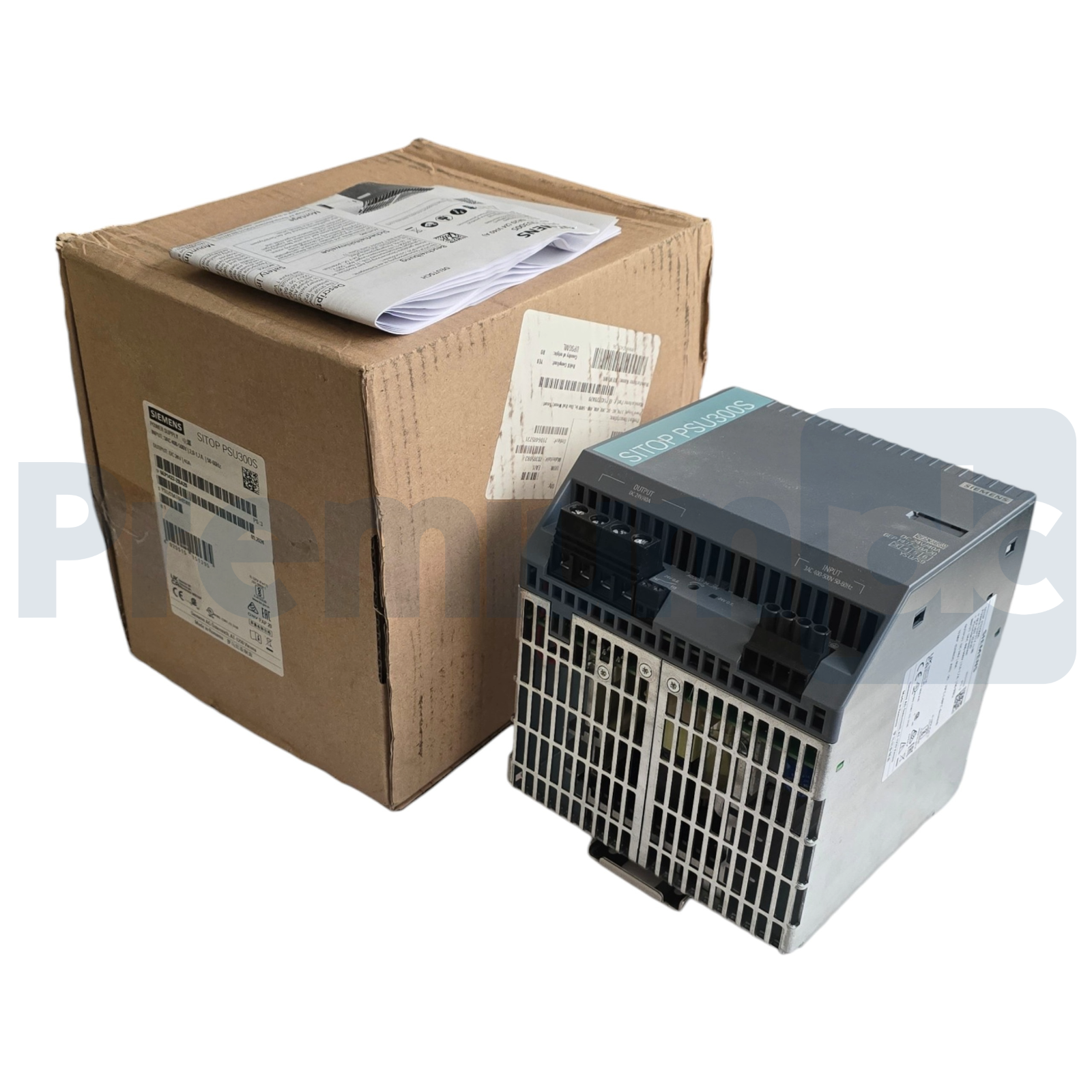 Used Siemens 6EP1437-2BA20 SITOP PSU300S Power Supply 3AC 400-500V DC 24V 40A NSMP