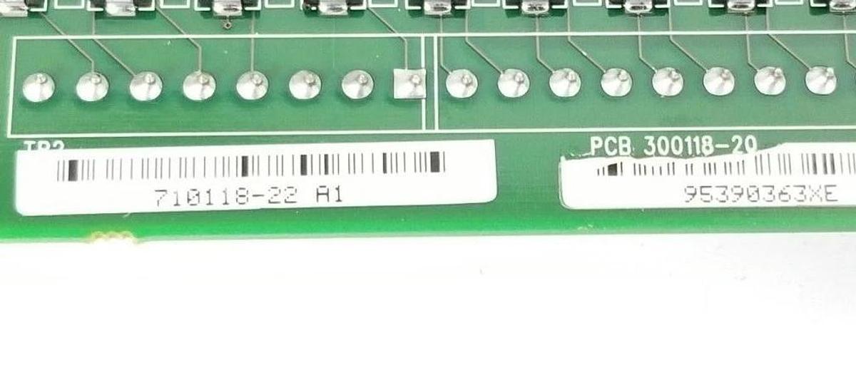Used EMERSON 300118-20 PCM-11 CONTROL BOARD 710118-22 30011820
