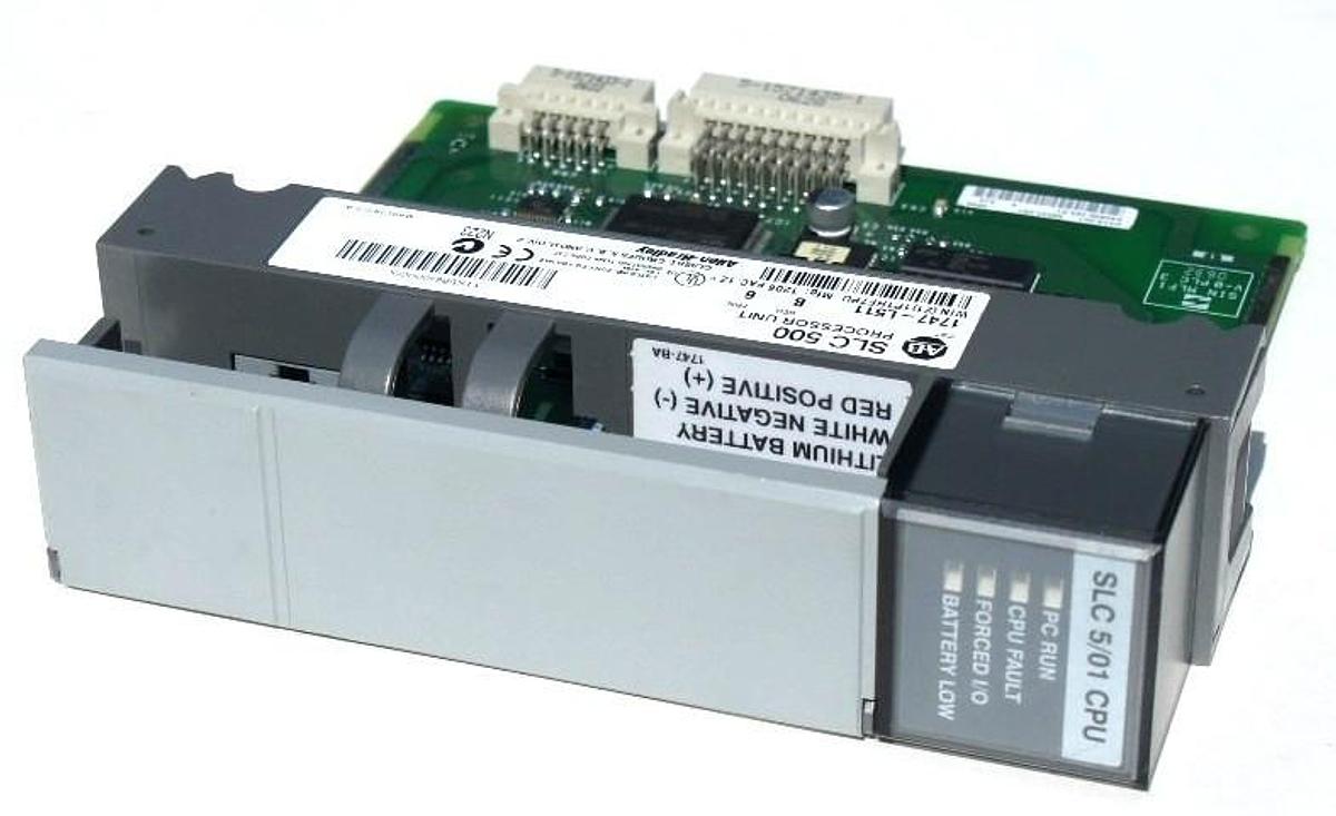 Used ALLEN BRADLEY 1747-L511 PROCESSOR UNIT SER. B FRN. 6 1747L511