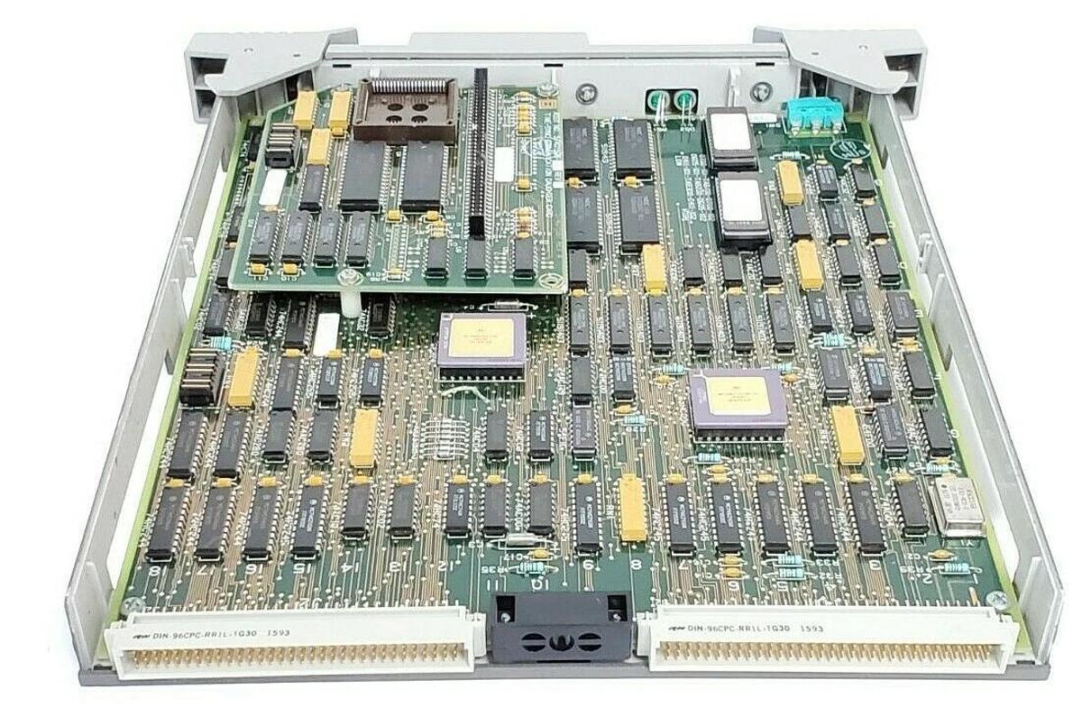 Used HONEYWELL MEASUREX 51304684 ADVANCE COMMUNICATOR APM BOARD W/ DAUGHTER BOARD