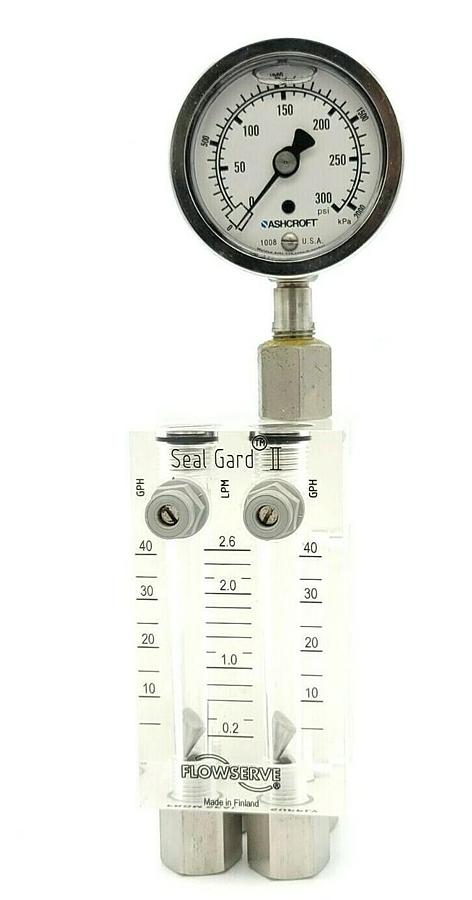 Used NEW KYTOLA X29540-D-CV SEAL GARD II FLOWSERVE GPH FLOWMETER