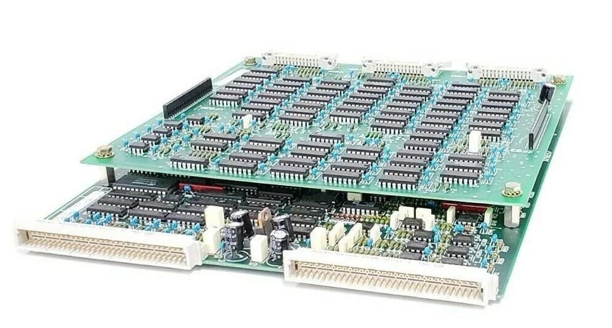 Used MERLIN GERIN CROZ_US 6740838 PC BOARD ASSEMBLY W/ DO6Z 6739840