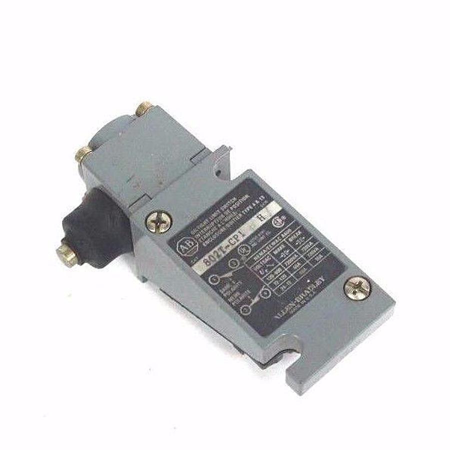 Used ALLEN BRADLEY 802T-CP1 LIMIT SWITCH SER H W/ 40146-017-63 HEAD