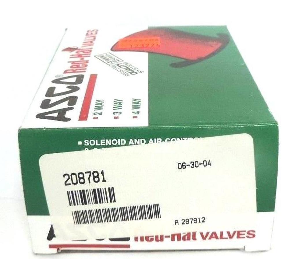 Used NIB ASCO 208781 REBUILD KIT