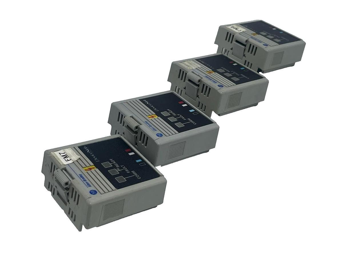Used Lot of 4 Allen Bradley 160-DN2/A DeviceNet Modules (1) FRN 3.002 & (3) FRN 3.004