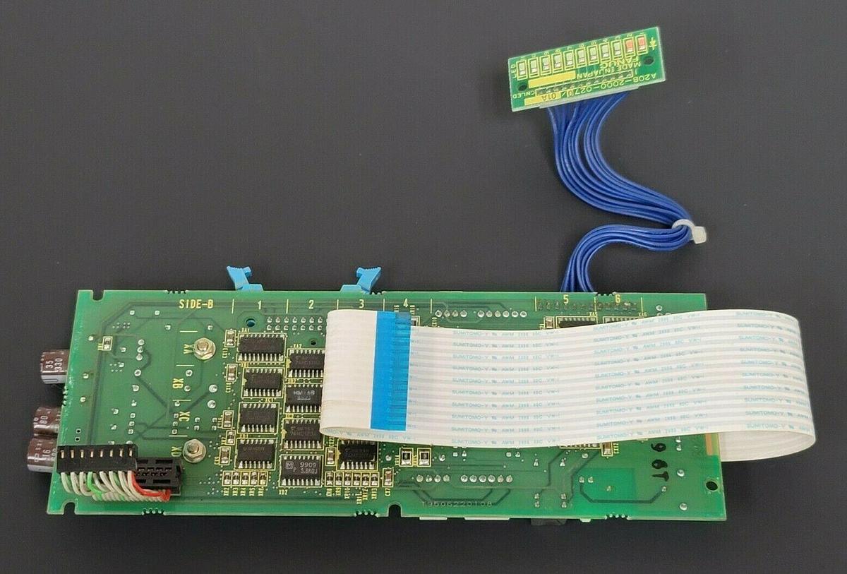 Used FANUC A20B-2100-0300/02A PENDANT BOARD A20B-2100-0300 W/ A20C-200-0270/01A