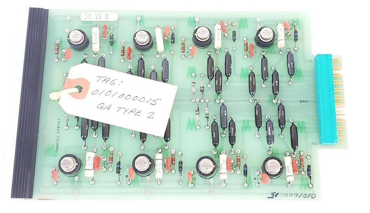 Used NEW WESTINGHOUSE / HAGAN 398707 ANALOG CLAMP BOARD 398704-2-C REV. C