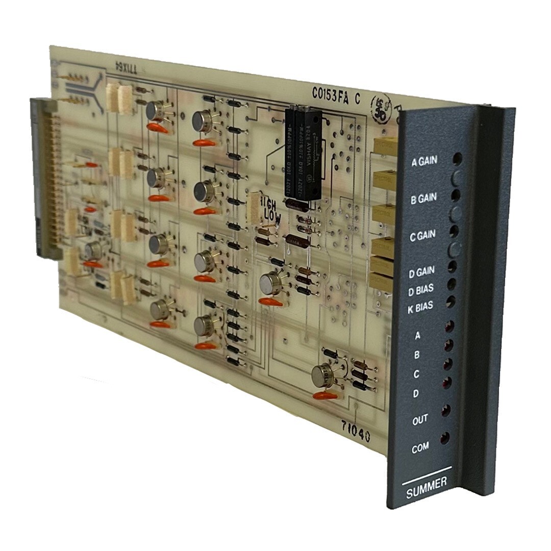 Used NEW FOXBORO N-2AX+SUM / N2AXSUM SUMMER MODULE C0153FA F8201A C0153FD-A