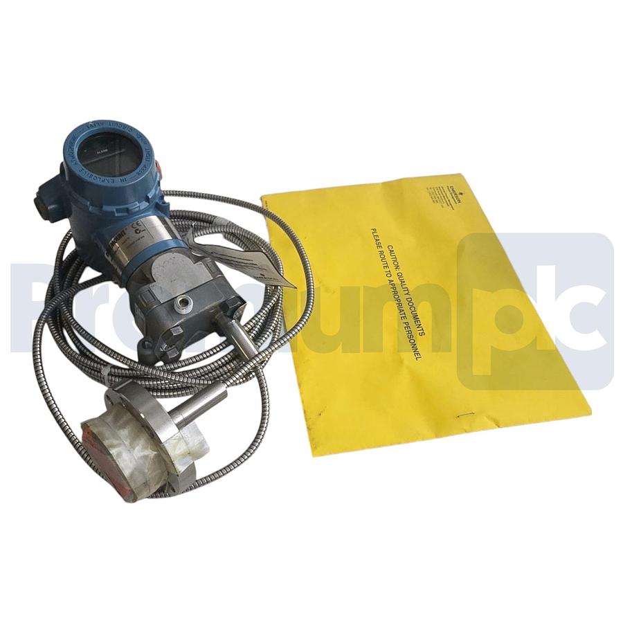 Used Rosemount 3051C Coplanar Pressure Transmitter 3051CG2A22A1AS1M5B4E5Q4 +1199 Seal