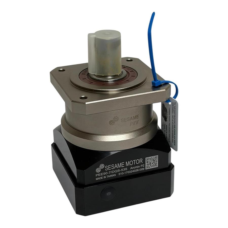 Sesame Motor PEE90-7/DQS-535 Planetary Gearbox Arcmin P2 Precision Reducer New