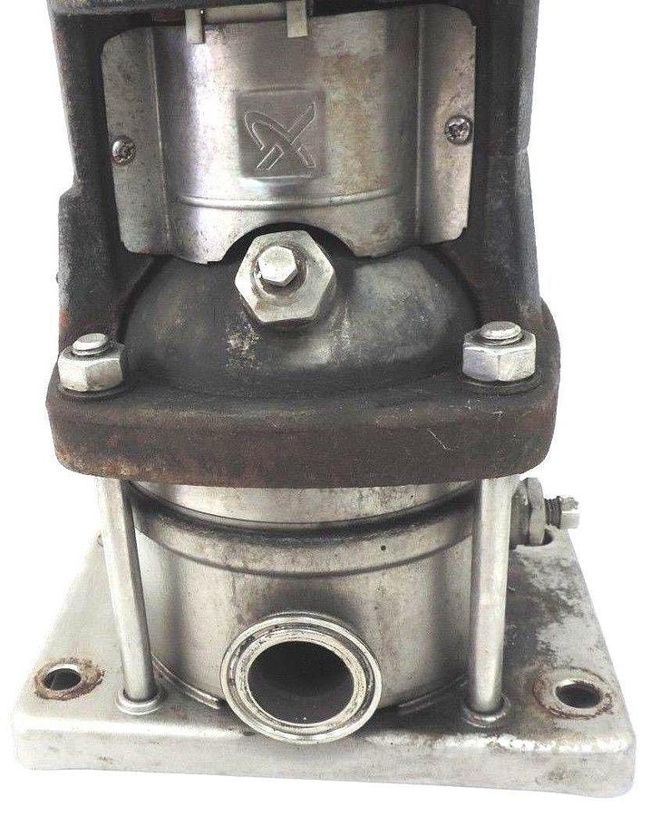 Used GRUNDFOS TYPE: CRN3-2A-CX-GI-E-HQQE STAINLESS PUMP MODEL: A96608308P10637