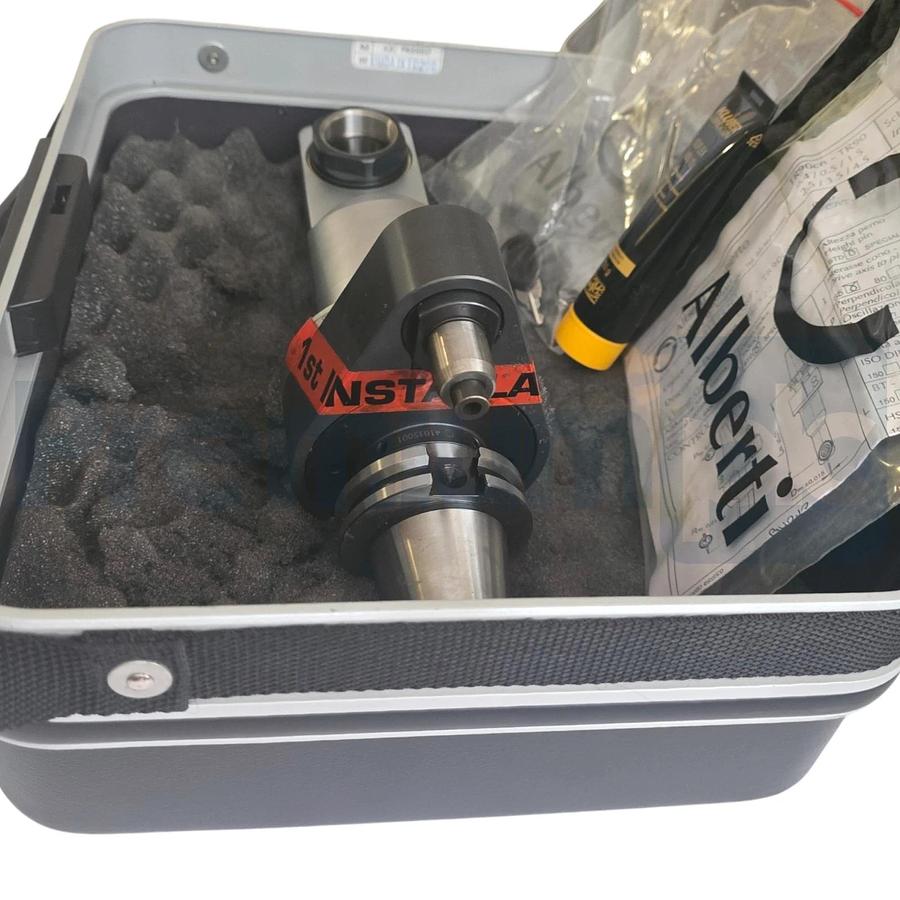Alberti ER-AX25 T90 | TR90cn 2.5 CAT40 I=65 PL=25 CNC Right Angle Milling Head