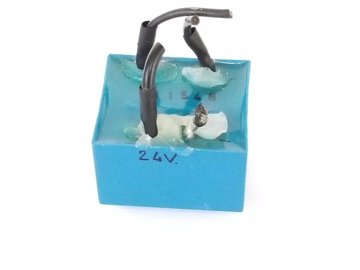 Used BLOCK TRAFO VB 3,2/1/24 SHORT CIRCUIT PROOF PCB TRANSFORMER 24V, VB 3,2/50