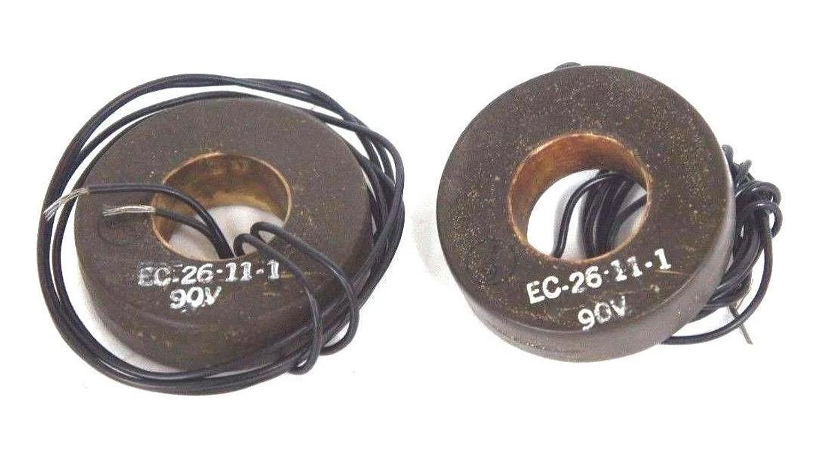 Used EC-26-11-1 COIL 90V EC26111 - LOT OF 2