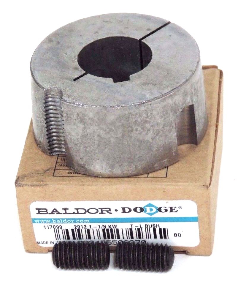 Used NIB BALDOR DODGE 117090 BUSHING 2012 1-1/8'' KW, 2.75'' DIA., TAPER LOCK
