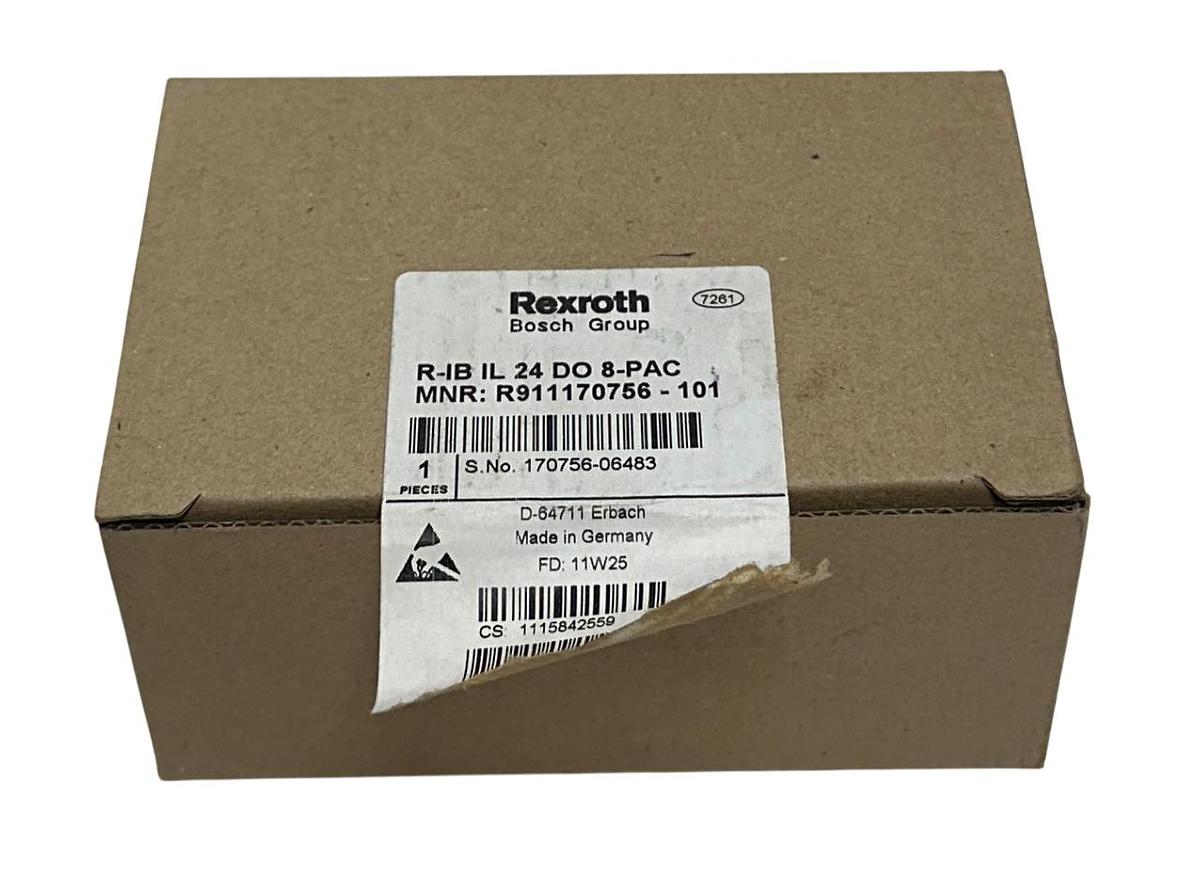Used REXROTH R-IB IL 24 DO 8-PAC / R911170756 -101 DIGITAL OUTPUT TERMINAL 24VDC NSMP