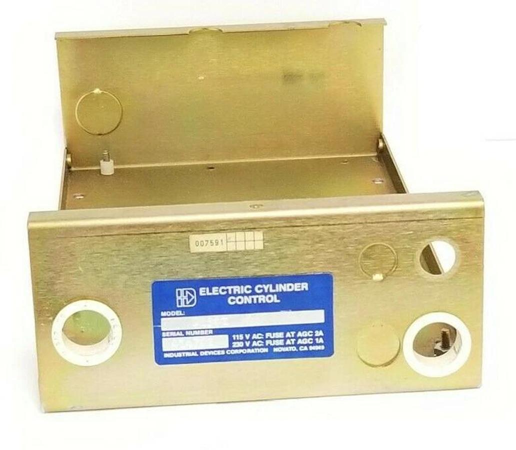 Used INDUSTRIAL DEVICES CORP. D2301 POWER SUPPLY ECC HOUSING CHASSIS (HOUSING ONLY)