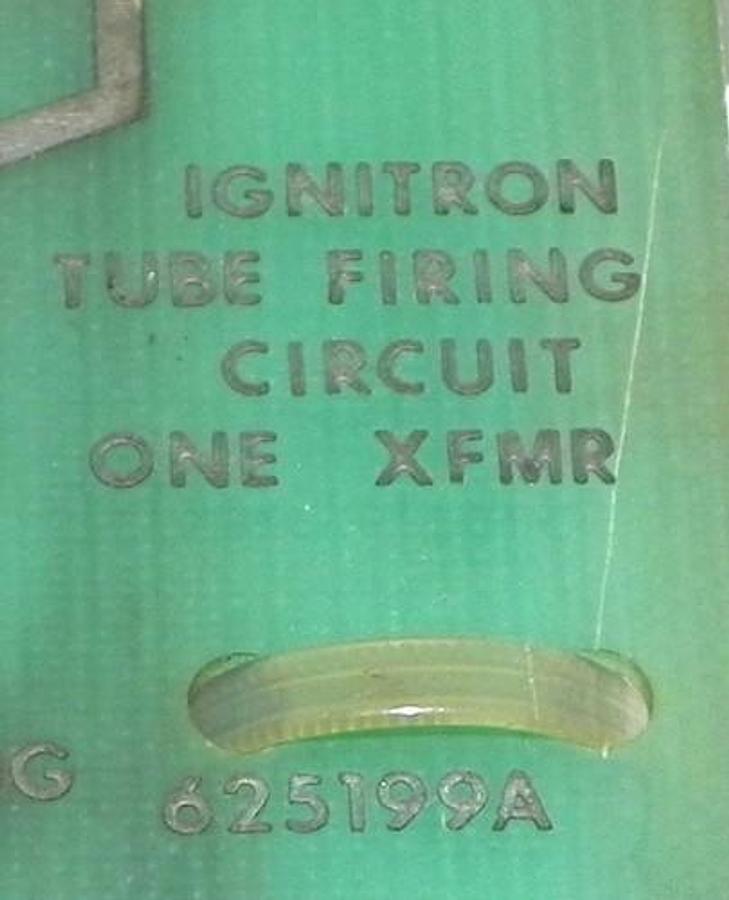 Used TECHNITRON INC 625199A FIRING BOARD