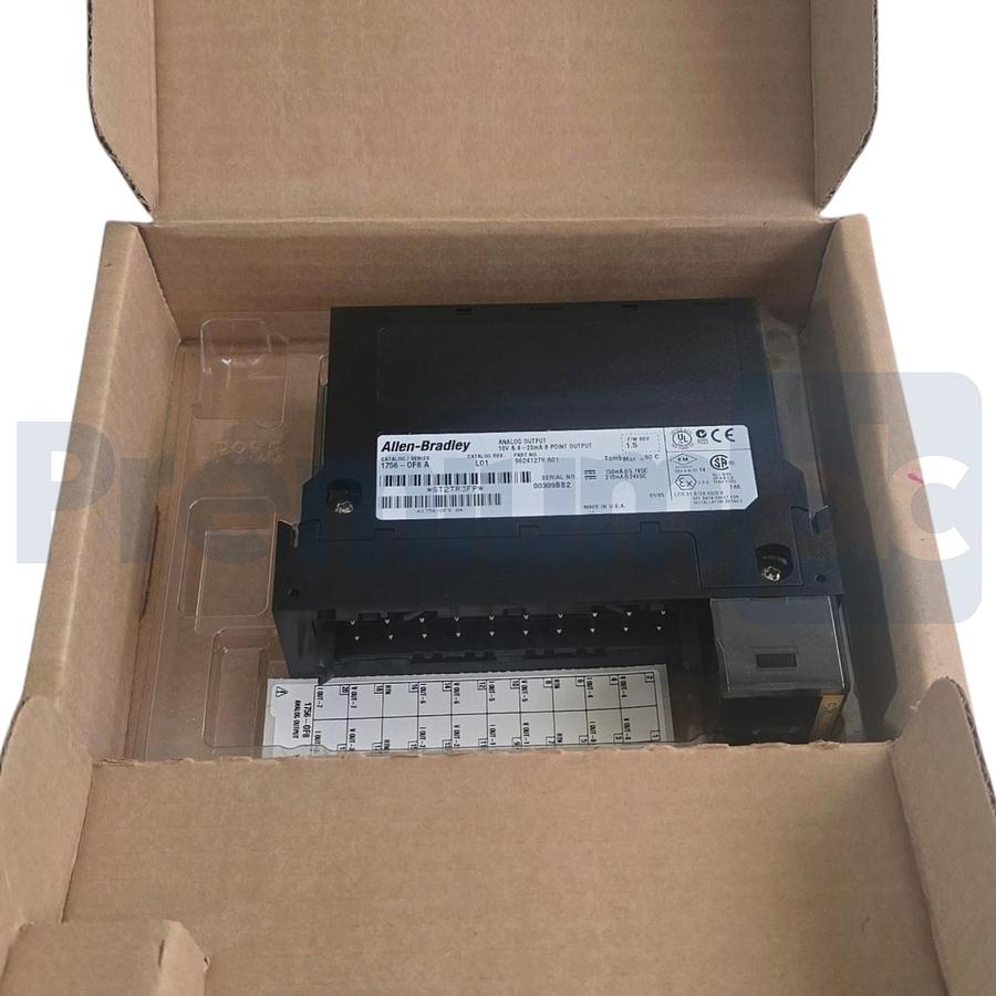 Used Surplus Allen Bradley 1756-OF8 /A ControlLogix 8-Pt Analog Output Module F/W 1.5