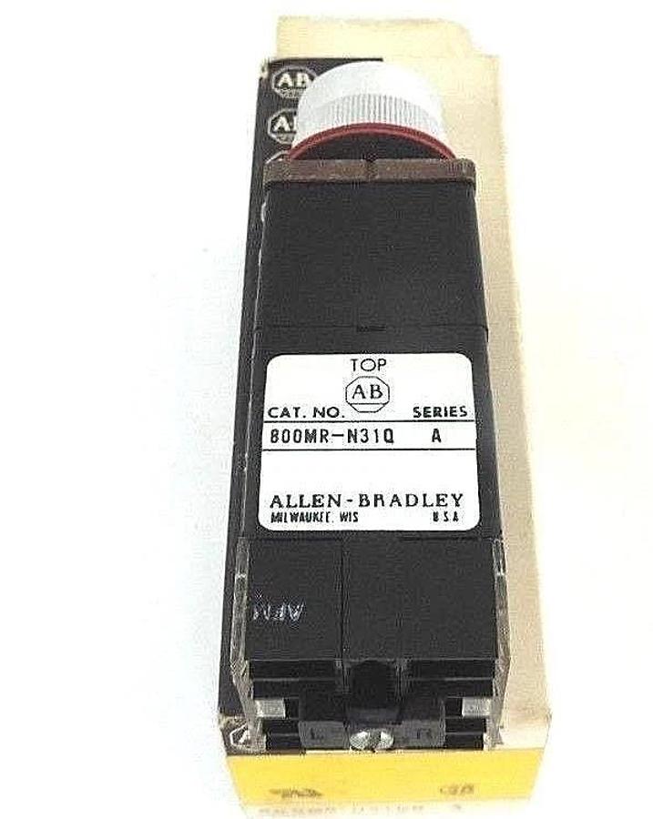 Used NIB ALLEN BRADLEY 800MR-N31QB SER. A SELECTOR SWITCH 800MR-N31Q