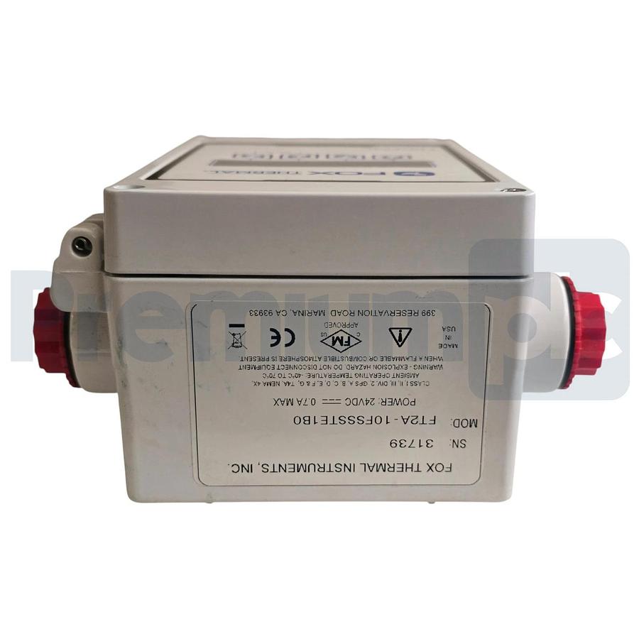 Fox Thermal FT2A Inline Thermal Gas Mass Flow Meter FT2A-10F-SS-ST-E1-B0 NSNP