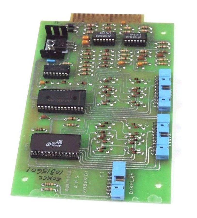 Used NEW AUTOMATED PACKAGING SYSTEMS 70888A1 COUNTER BOARD B/M-E