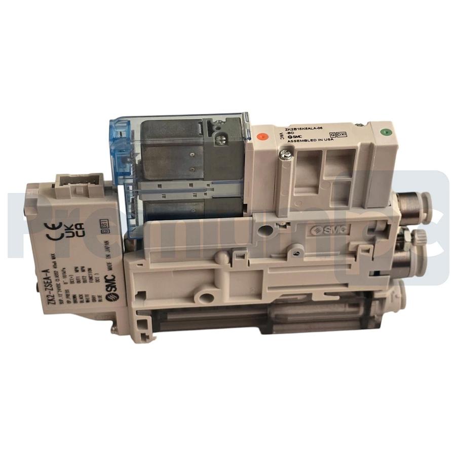 Used SMC ZK2B15K5ALA-06-BD Vacuum Generator Ejector System Unit Single Unit NSMP
