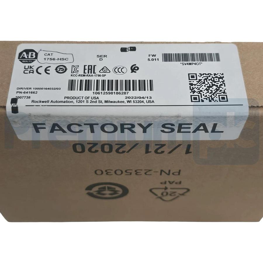 Used Allen-Bradley 1756-HSC /D ControlLogix High Speed Counter FW 5.011 1756HSC NSFS