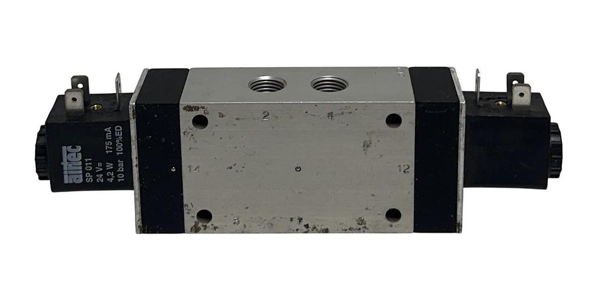 Used AIRTEC M 07 520-HN / M07520HN SERIES M-07 VALVE 5/2-WAY DOUBLE SOLENOID USNP