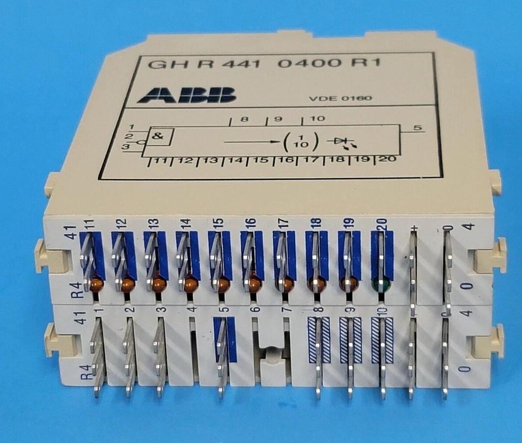 Used ABB GHR4410400R1 FORWARD COUNTER MODULE W/ LED