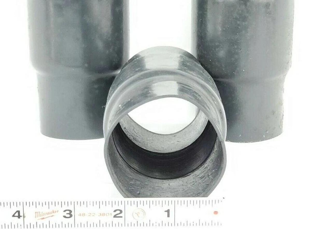 LOT OF 3 NEW GENERIC THOMAS & BETTS OCAL 2" COATED PVC COUPLINGS