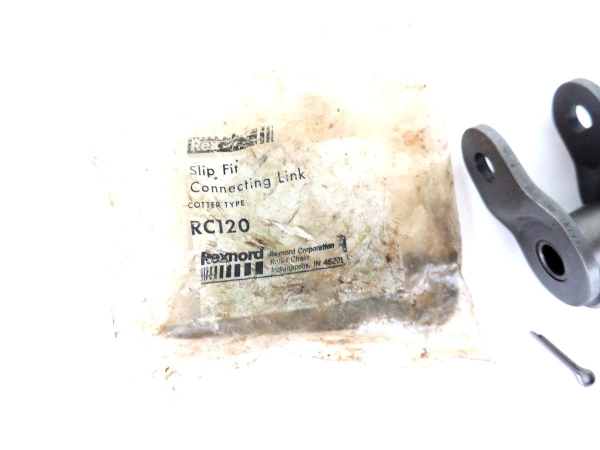 Used LOT OF 2 NEW REXNORD RC120 OFFSET LINKS