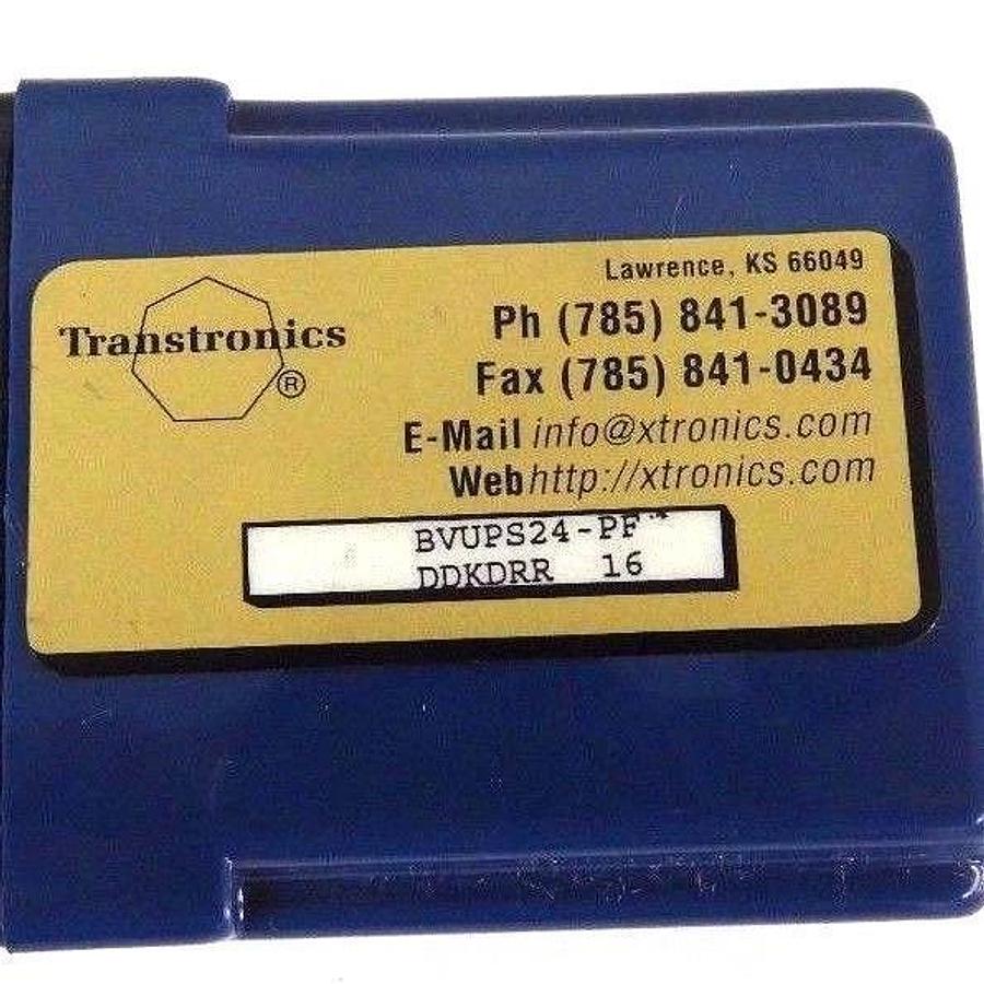 Used TRANSTRONICS BVUPS24-PF RELAY 8-PIN, 24V, BVUPS24PF