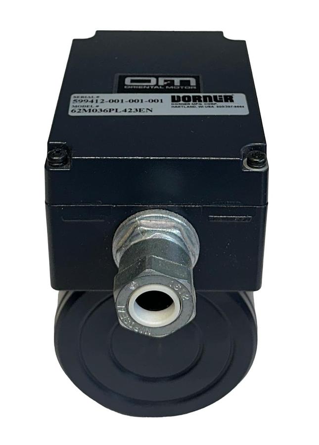 Used DORNER ORIENTAL MOTOR 4IK25GN-SWT2S / 62M036PL423EN BELT GEARMOTOR 3PH NSNP