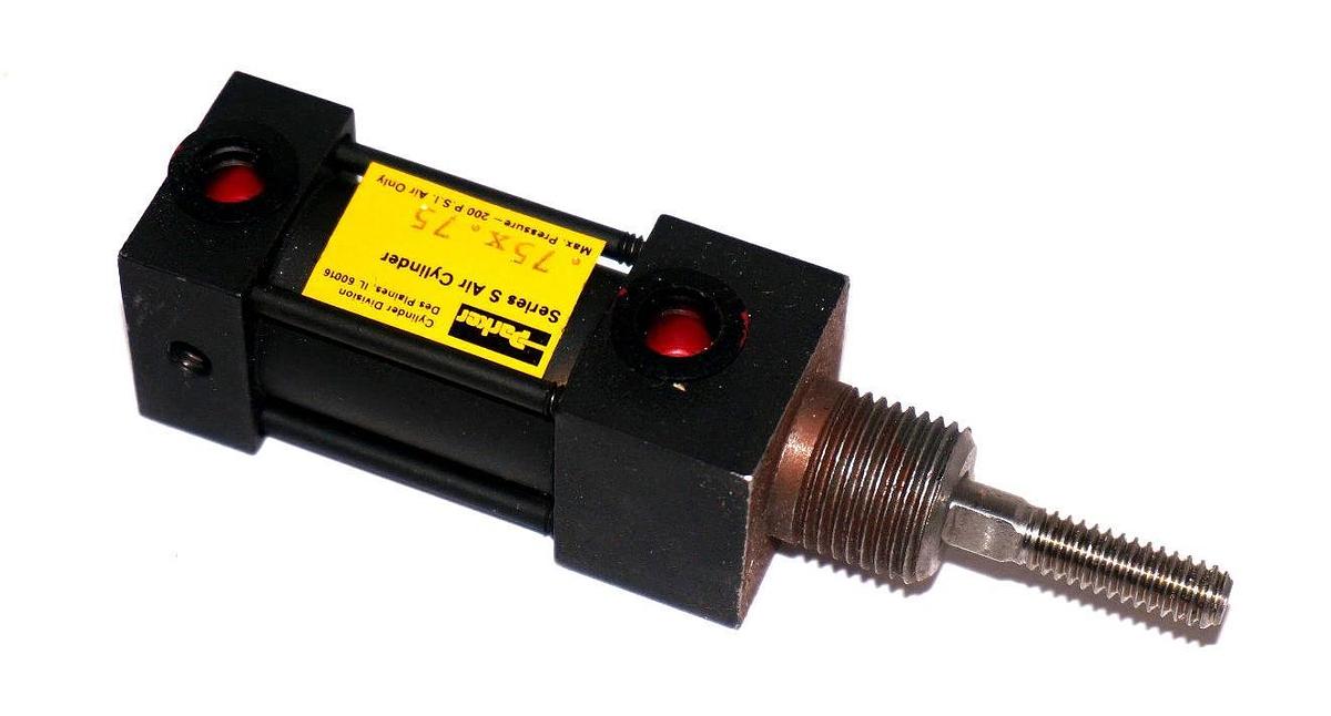 Used NIB PARKER .75X.75 SERIES S AIR CYLINDER 75X75