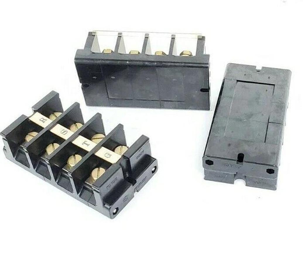 Used LOT OF 3 KASUGA TC100 TERMINAL BLOCKS 600V