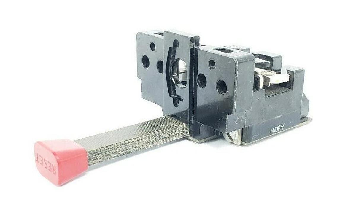 Used ALLEN BRADLEY X-155649 THERMAL OVERLOAD MANUAL RESET TYPE: B4-B5