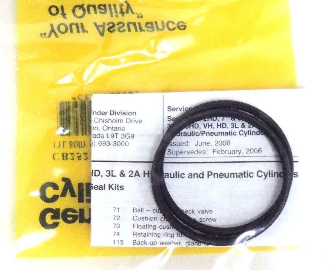 Used 2 NIB PARKER CB252HL001 2-1/2'' BUNA CYLINDER BODY KITS
