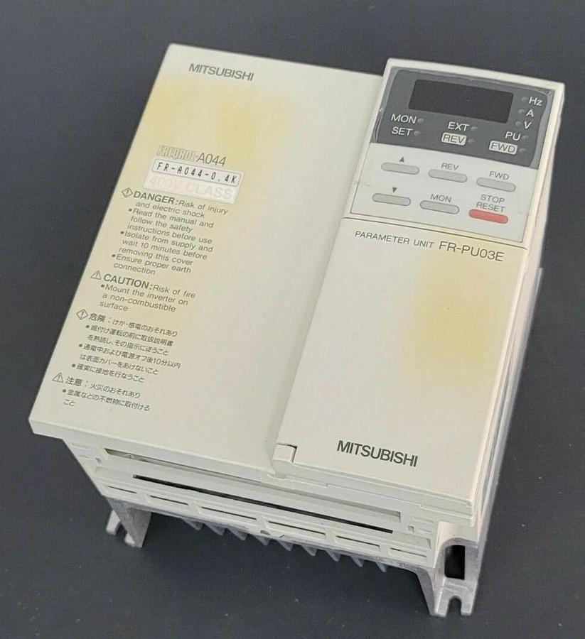 Used MITSUBISHI FR-A044-0.4K COMPACT SIZE INVERTER FR-A SERIES AC380-460V 50/60HZ