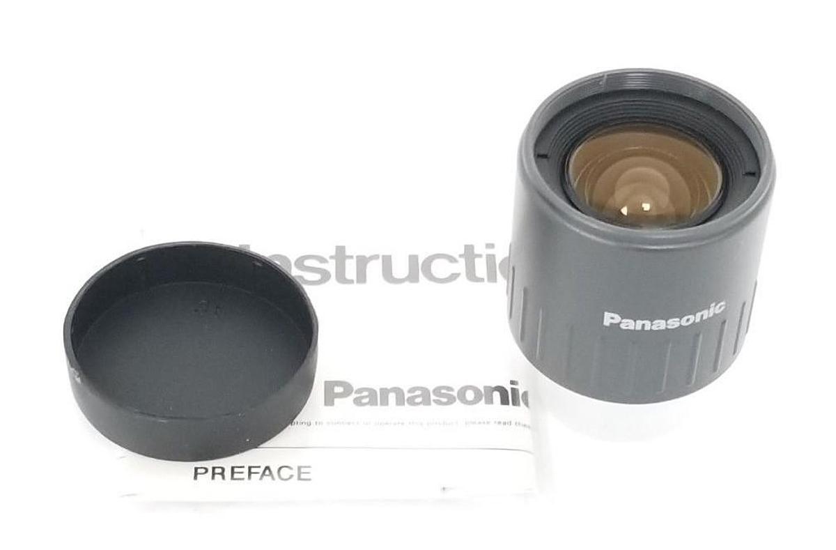 NIB PANASONIC WV-LF6 FIXED IRIS TV LENS 6MM, 1:1.4, WVLF6
