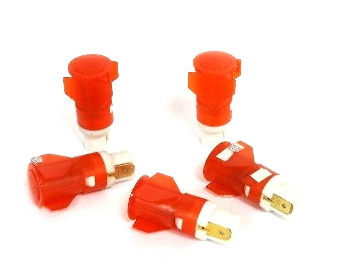 Used LOT OF 5 NEW GENERIC 9918-7538 NEON LAMPS 99187538