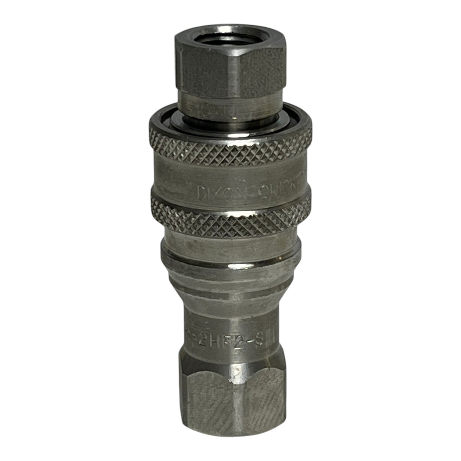 Used Dixon Quick Coupling 2HF2-S H2F2-S Hydraulic Stainless Steel Coupler New