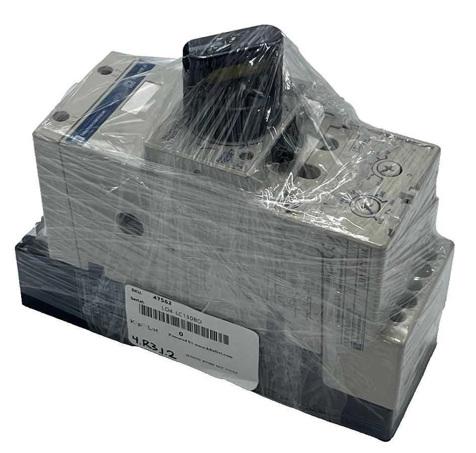 Used Telemecanique LD4-LC130BD Starter | LB1-LC03M22 Overload | LA1-LC025 Aux | 24VDC